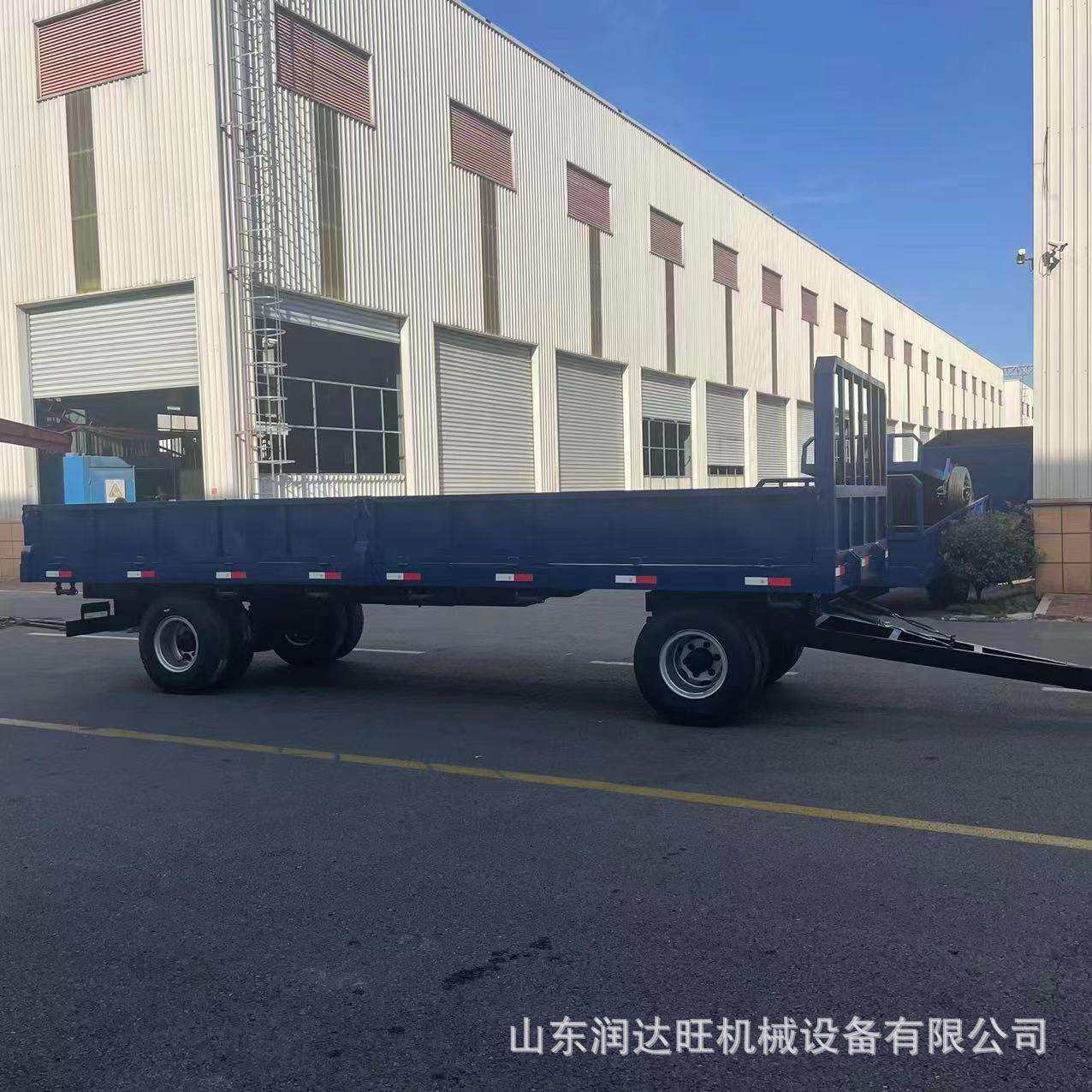 带车斗的四轮农用拖拉机 504带拖车斗液压自卸运输型翻斗车