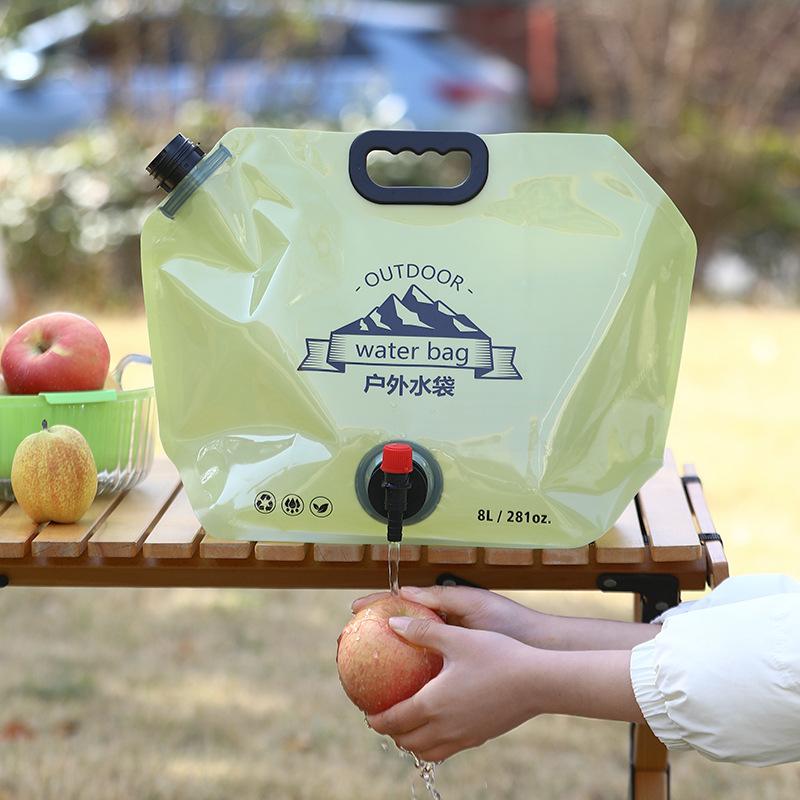 便携折叠水袋容量加厚塑料水袋