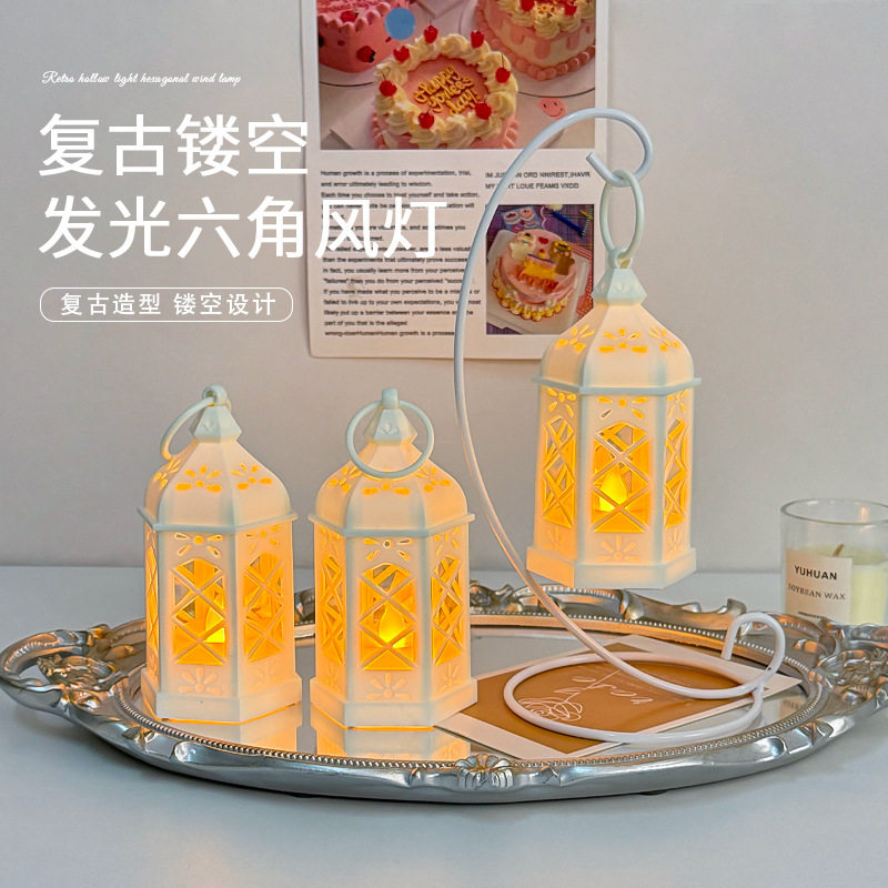 led跨境爆款复古电子蜡烛蜡烛