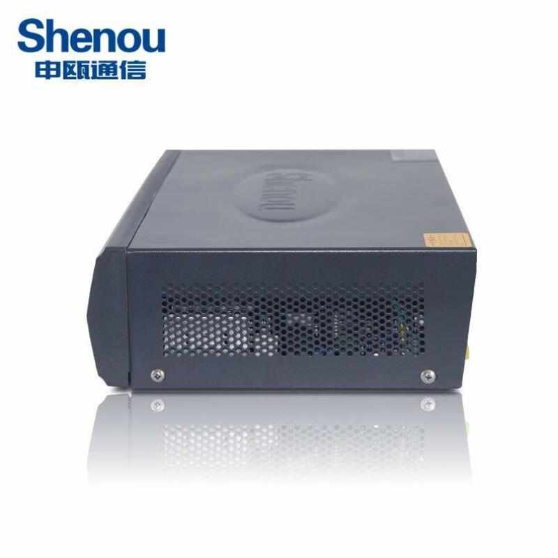 申瓯ShenouHJK120W程控电话交换机12口外线进16-120出分集团总机