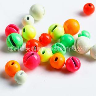 F3.5mm钨孔珠飞蝇钓钨配重头0.3g根钓钨头高比重配重用钨豆