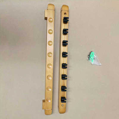 8孔实木球杆架台球杆架罗马架简易壁挂式球杆架桌球配件中式器材