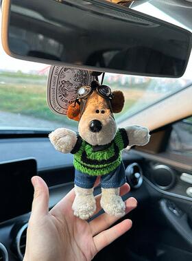 适用特斯拉model3/y车内装饰用品中控台屏幕摆件车载趴趴公仔女