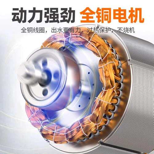 WQ法兰排污泵污水泵220V家用抽粪泥浆抽水泵380V潜水泵抽水机