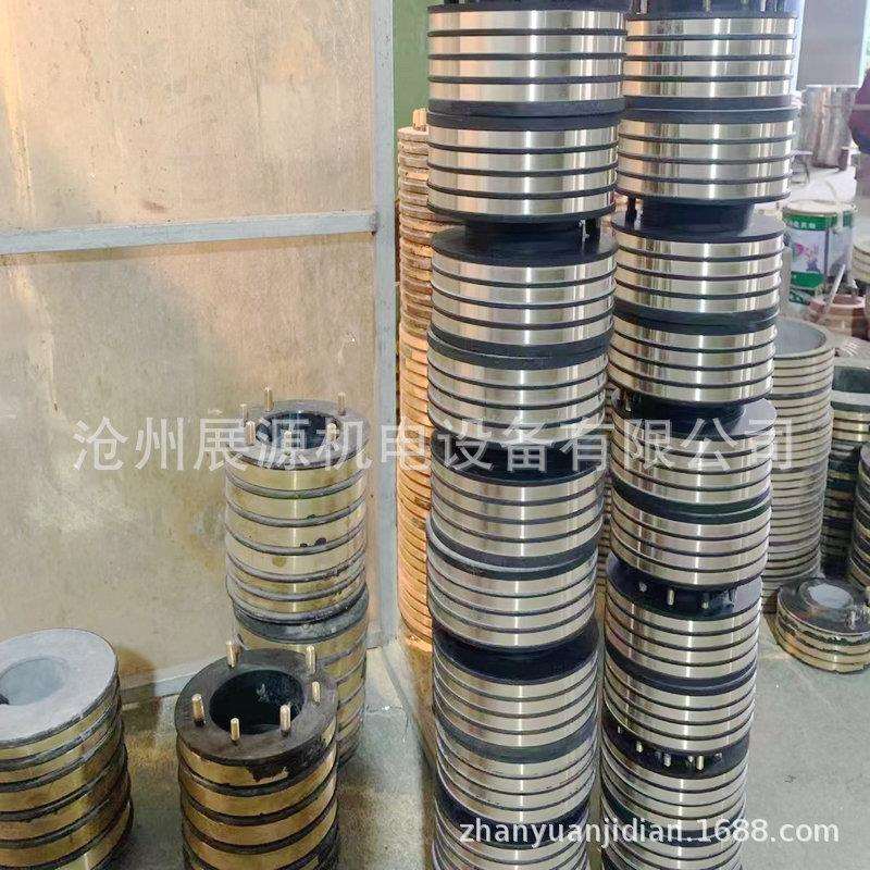 炒货机导电环线缆设备滑环 岸电绞车集电环电卷筒滑环大直径铜环