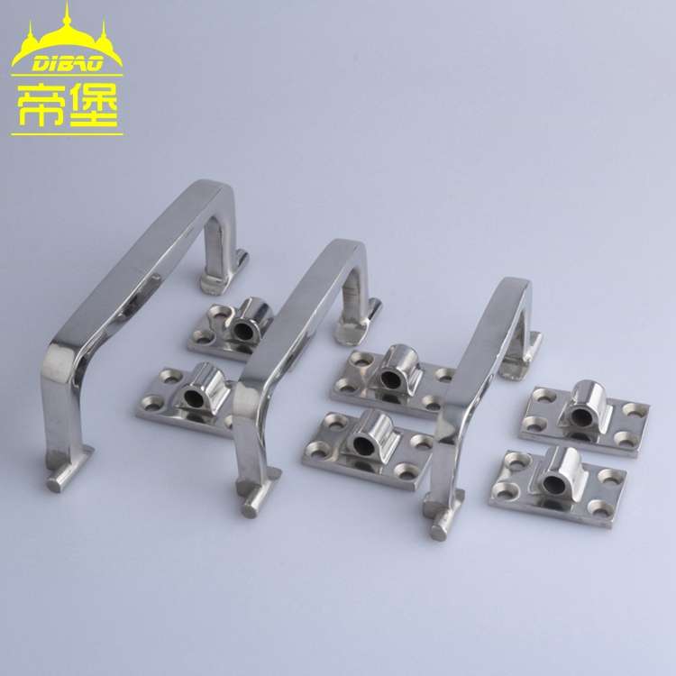 新款304不锈钢抽屉柜门把手LS2082铁皮箱 更衣柜门把手工业设备柜