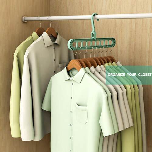 Clothes Hanger Racks Multi-port Support Circle Clothes Dryin