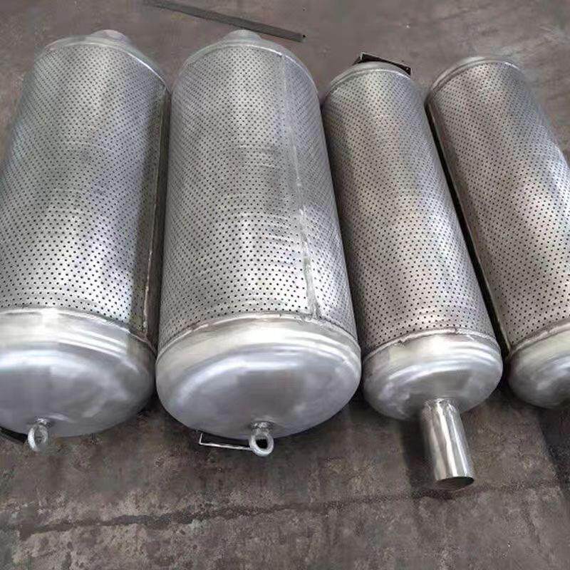 管道消音器消声器锅炉排汽风机蒸汽小孔消音器降噪空气气体消声器