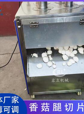 商用鸡腿菇切片机多功能芭乐香梨切片设备全自动牛蒡切片机