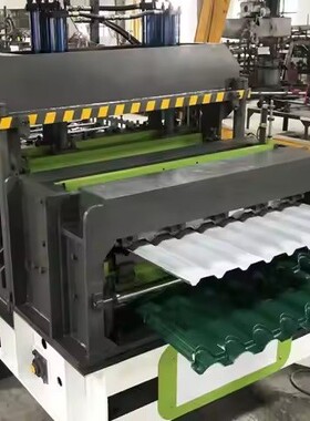 产品双层镀锌瓦屋面板制作机彩钢铝双层IBR屋面板机瓦屋面机