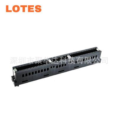 LOTES EDSFF GenZ连接器4C直立式母座140pin 镀金30U 808004892