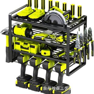 电收纳架车库工具GJJ2310存储架约动工具整钻电理架多层 壁挂简式