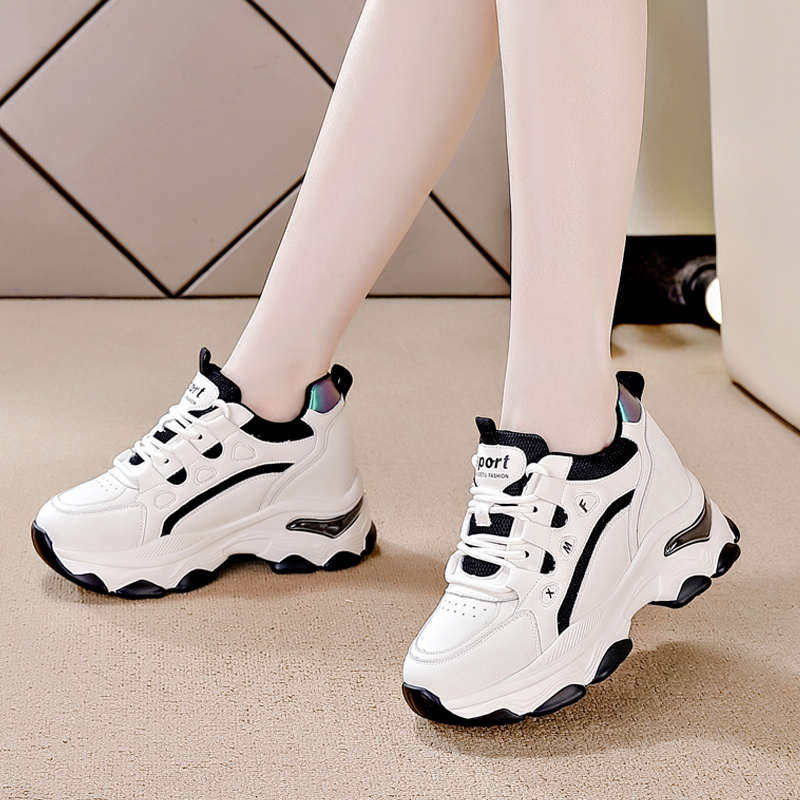 内增高女鞋老爹鞋2024新款厚底百搭休闲运动鞋小个子冬季加绒棉鞋,女鞋,老爹鞋,淘宝优惠券,粉丝福利购,淘宝优惠卷