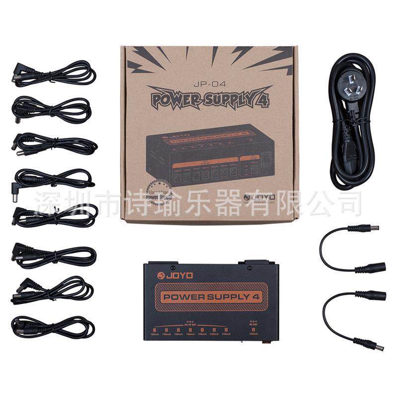 JOYO卓乐JP-04电吉他贝斯多路滤波降噪单块效果器变压电源适配器