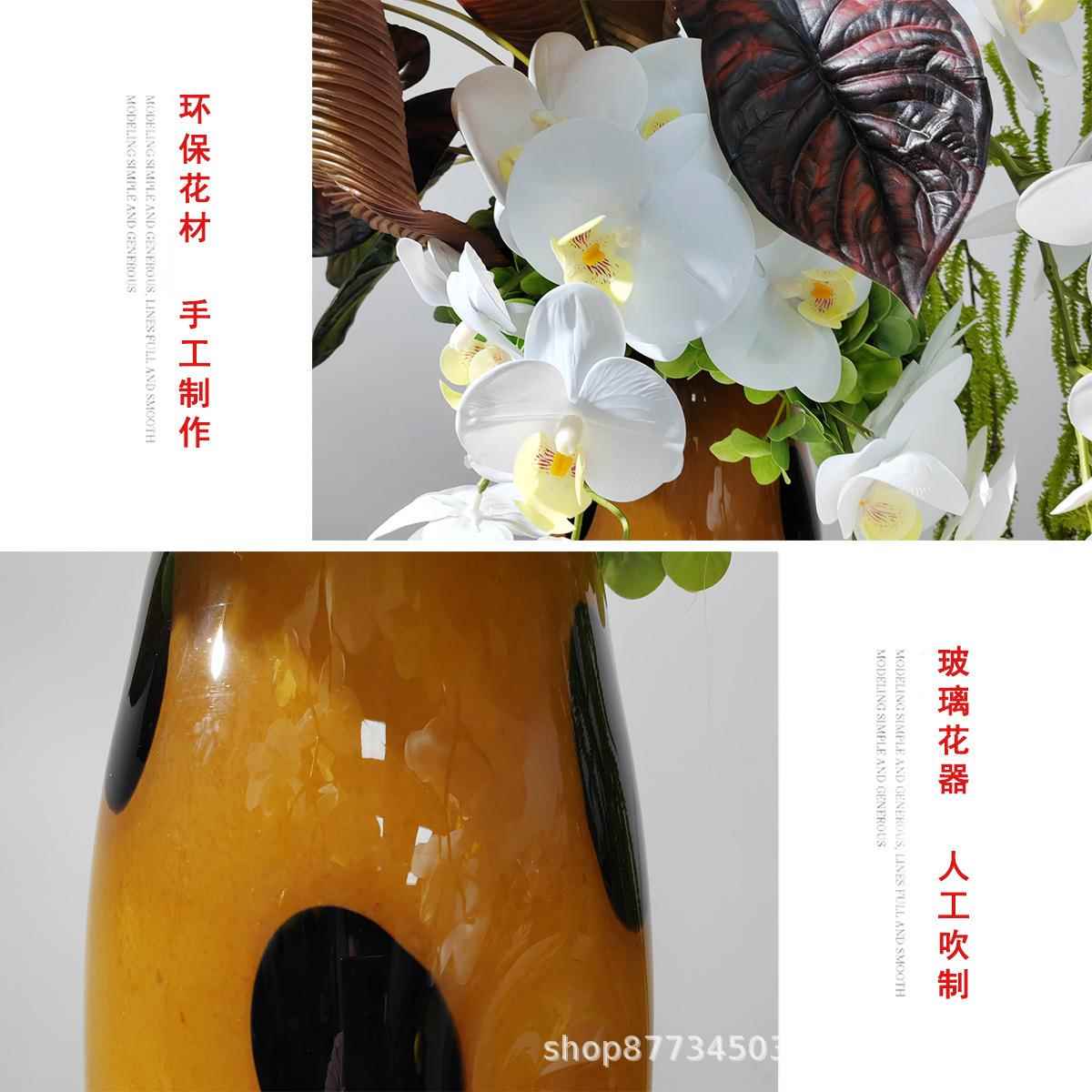 现代轻奢仿真艺摆售楼处玄样板间客厅餐桌酒店关桌面1457软件装饰