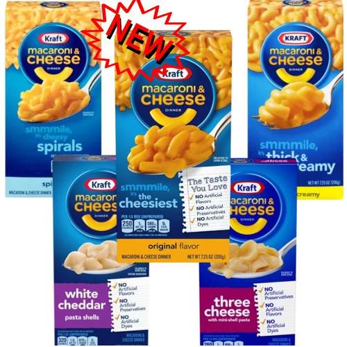 新货KARFT卡夫牌奶酪通心粉 206g BEST YET MACARONI &CHEESE