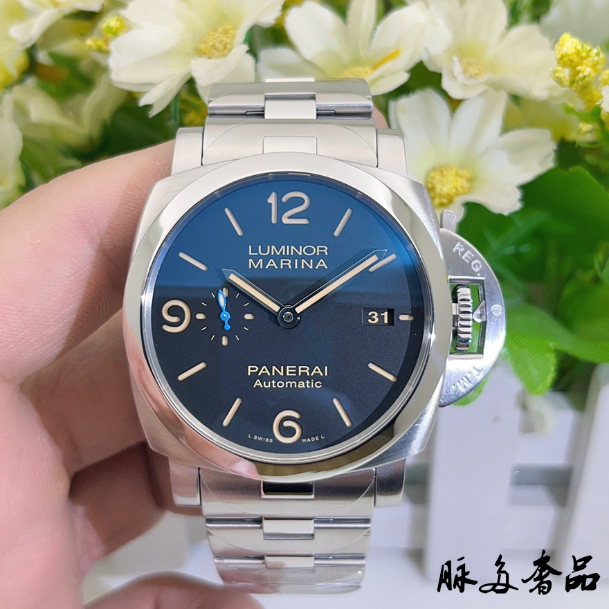 一口价[98新]沛纳海黑色盘庐米诺系列44mm自动机械男腕表PAM00723