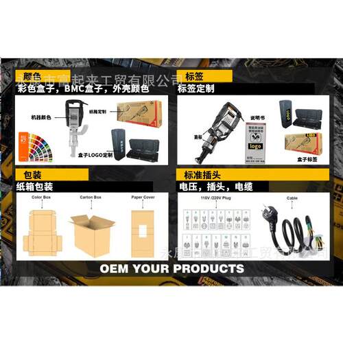 雷霆金钢H1108重型电镐大功率打混凝土石头家用工业级电锤