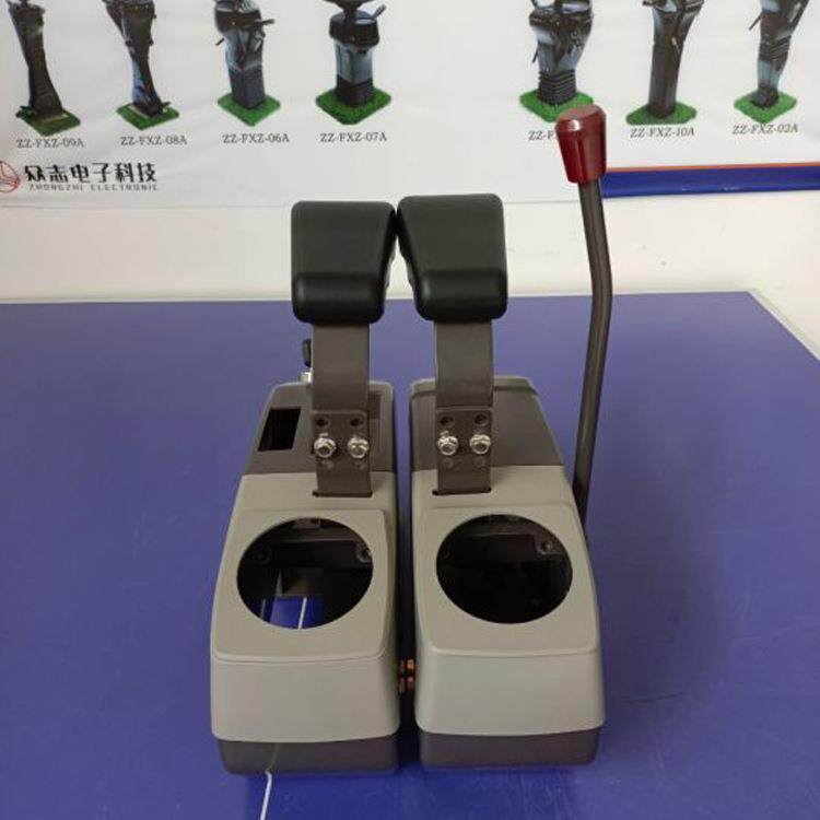 履带挖掘机扶手箱总成批量生产小挖掘机控制箱总成工程车操纵箱