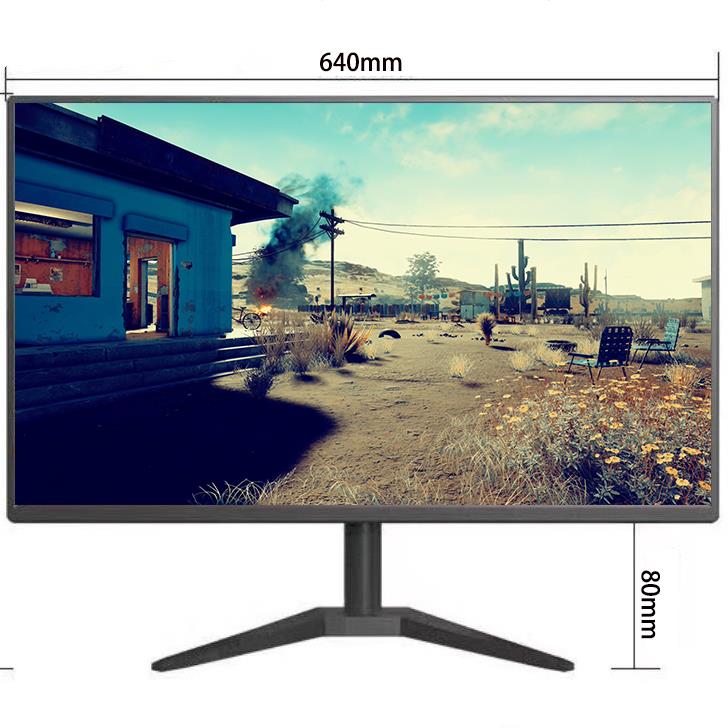 韵美达顺丰包邮20/22/24寸有边框框监控屏幕台式电脑显示器办公网课专用