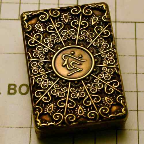 正品妖烧品牌千手机音纯铜打煤油复古加厚盔甲手观工火送兄弟把玩