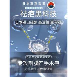 【好评率99%】疤痕贴伤痕增生除掉凹凸痕剖腹产去妊娠纹去痘印