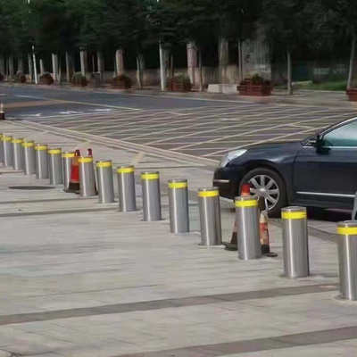 智能不锈钢电动阻柱全自动升降升降柱路障液压车遥控防撞304