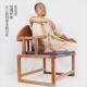 实木无漆含坐垫靠垫榫卯冥想打坐禅修茶椅 大自在禅椅 山下 家