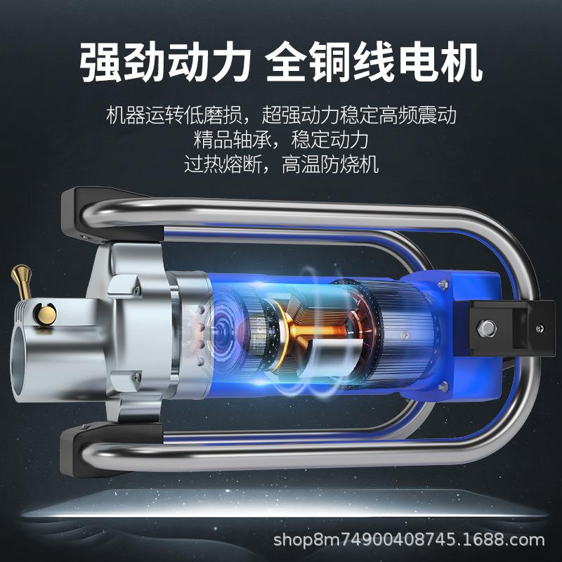 单相220v工程工地混凝土砼振动捣棒马达震动器混泥土插入式水泥