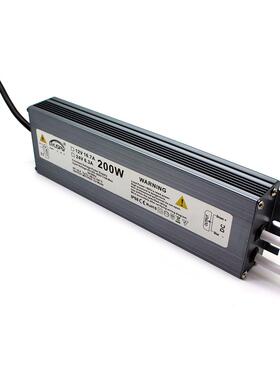 200W防水电源大功率LED驱动电源12V200W户外灯具监控安防开关电源