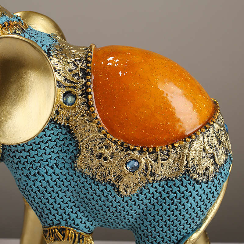 欧式大象摆件情侣象客厅摆设电视柜酒柜玄关会所饰品结婚礼品创意