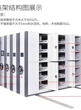 新款直销深圳档案室智能密集架移动密集柜档案柜电动手动病例资料