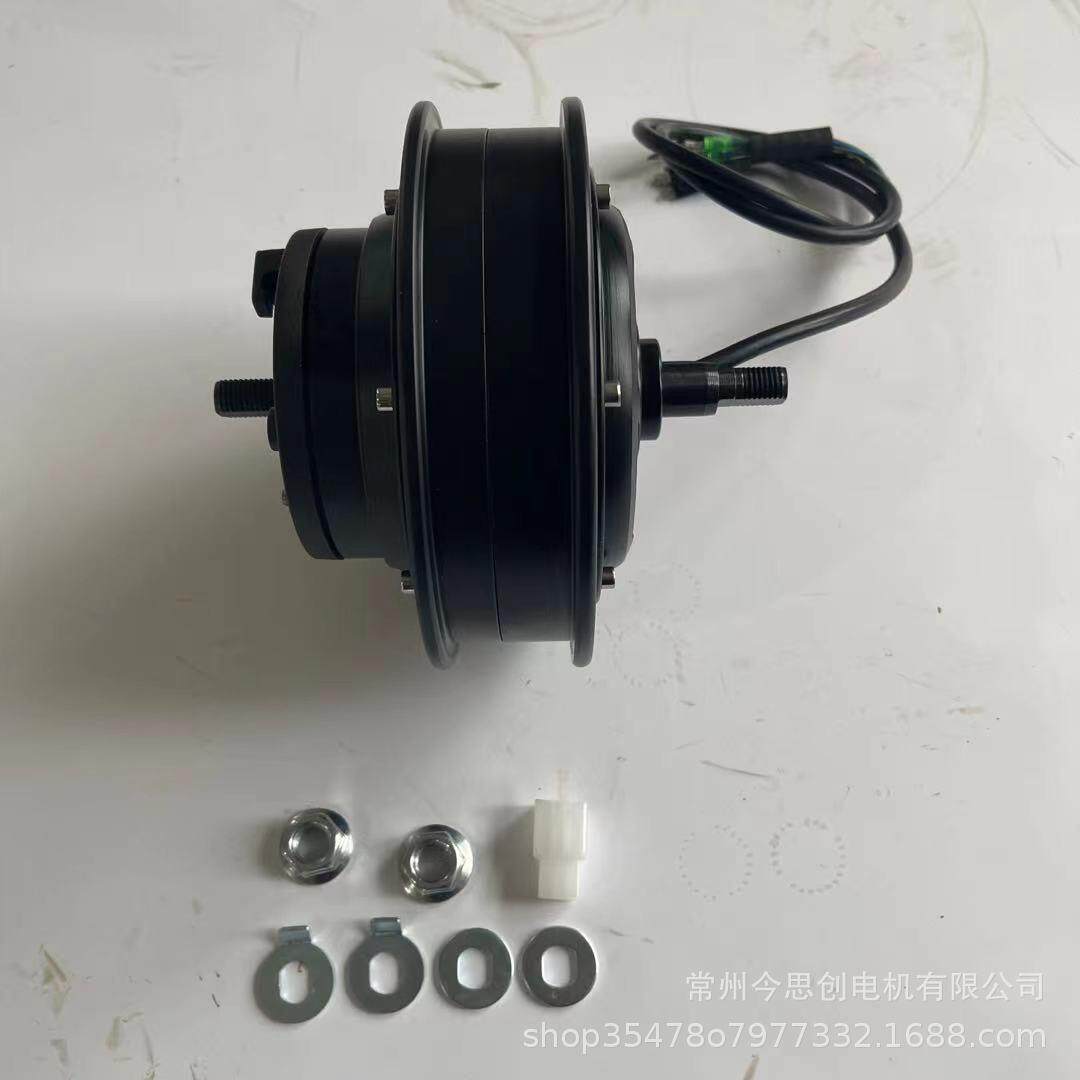 JinSiChuang新工艺36V48V60V10寸分体鼓刹滑板车轮毂电机直流无刷