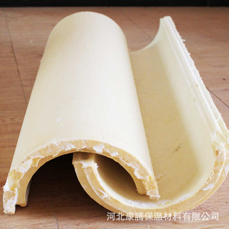 B1级阻燃保冷聚氨酯保温管低发泡聚氨酯瓦壳硬质发泡聚氨酯保温管