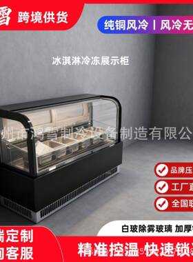 鸿雪冰淇淋冷藏柜商用展示柜台式/立式/雪糕冰柜冷冻柜展示柜
