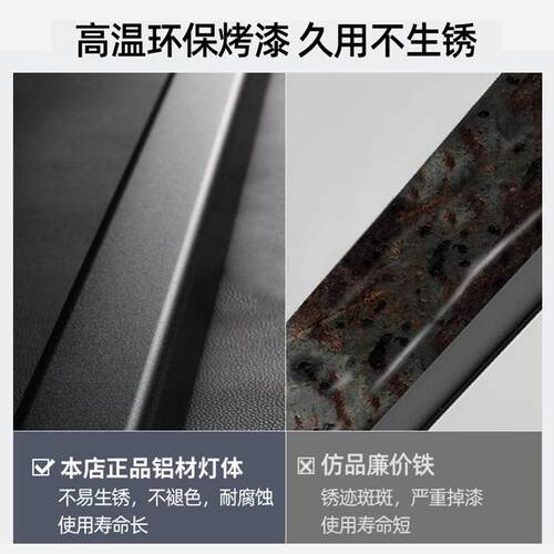 餐厅灯吊灯极简北欧一字长条餐厅吧台餐桌灯具灯饰中山工厂全光谱