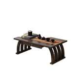 楠竹榻榻米简约窗台阳台茶桌中式 茶桌飘窗小茶几矮飘窗台小型桌子