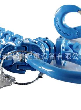 120级起重扣羊角抓钩旋转自锁钩双腿腿四腿链条链条吊索