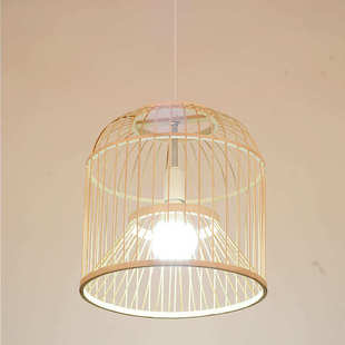 竹编灯笼吊灯中式 灯具 火锅店饭店餐馆竹艺灯店铺商用民宿茶室日式