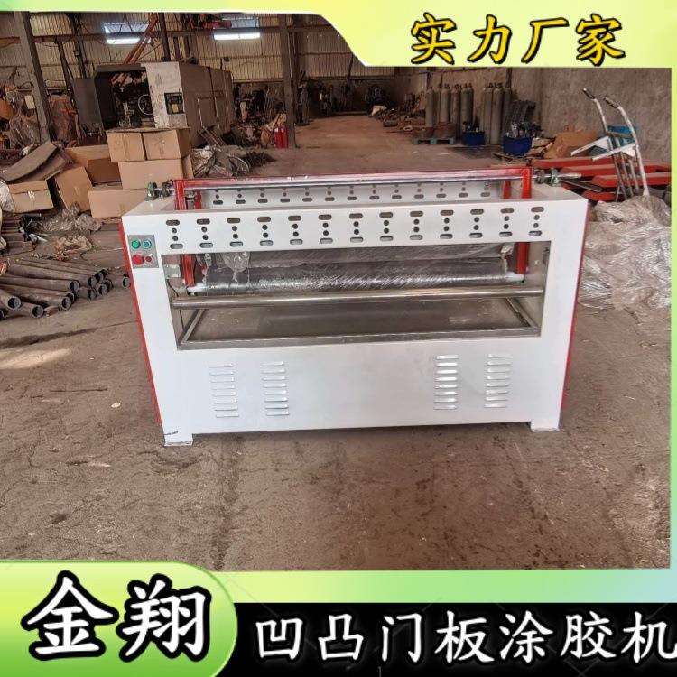 聚氨酯胶免清理海绵辊门板过胶机玻纤棉保温铝箔复合涂胶机