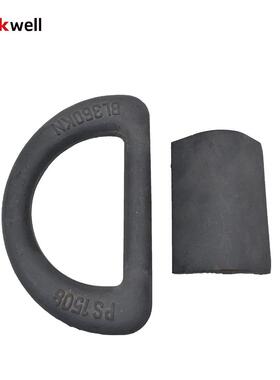 227源工厂头锻造地令D型环焊具接特殊规格来图锁来样可做现货吊环