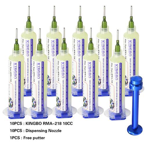 100% original authentic KINGBO RMA-218 10 Solder Paste Flux