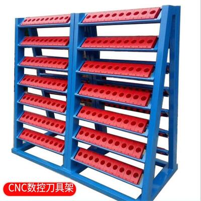 数控刀具管理车bt30车柄架bt40工刀具小推BT40-70车动工具柜移车