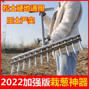 栽葱神器葱栽子葱叉子自动打孔工具洋葱种菜打孔器移苗栽苗种葱