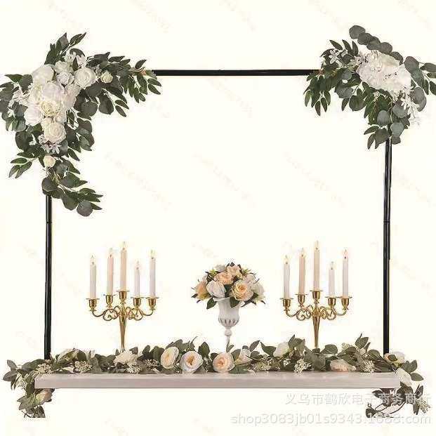 婚礼桌架可调节桌杆支架铁艺带夹桌面支架节庆宴会派对装饰架,节庆用品/礼品,吊顶纱幔,淘宝优惠券,粉丝福利购,淘宝优惠卷