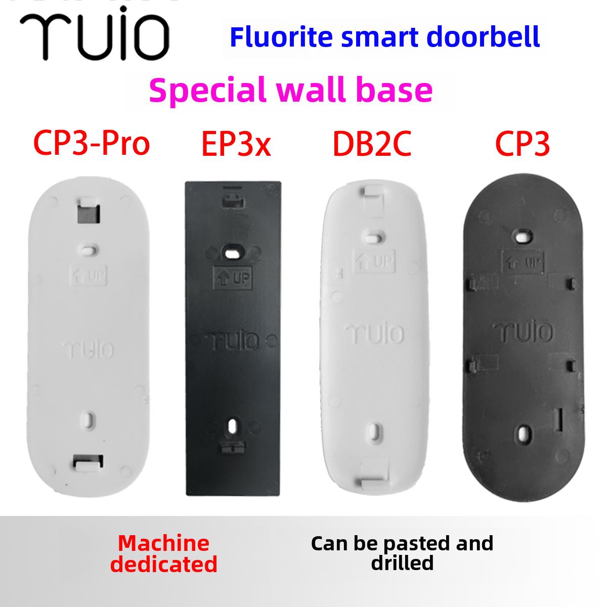 适用于Ezviz智能视频门铃Cp3- pro Ep3X Db2C Cp3后面板底座更换