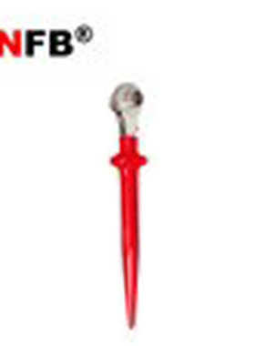 （桥防）天津桥防CNFB 绝缘浸塑双面撬棒棘轮扳手 T87406