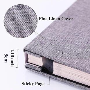 Solid Color Large Photo Album Self Adhesive Bookshelf Albums