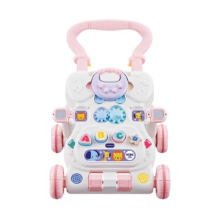 婴儿学步车宝宝手推车学走路助步车防侧翻三合一儿童推着走的玩具