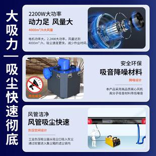 快通风管清洗机商用中央空调管箱道吸尘器集尘跨压境业工KT-916-C